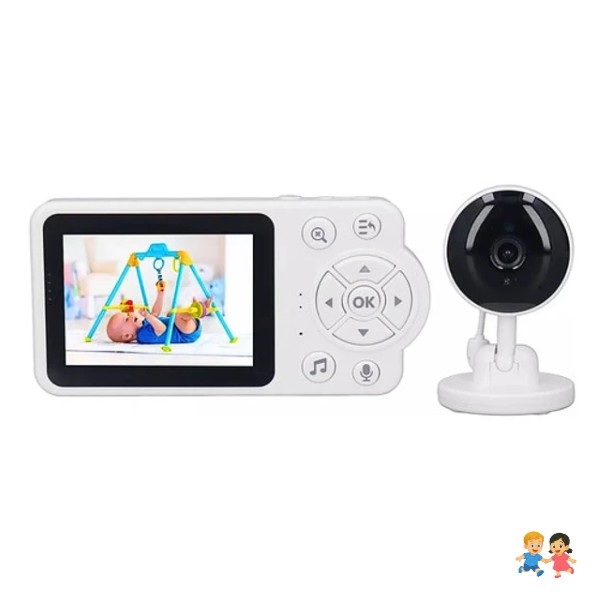 Camara Monitor Bebes Con Micrófono Vision Nocturna.
