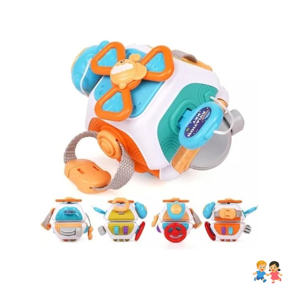 Cubo Sensorial 10 Actividades Antiestrés Para Niños Y Niñas.