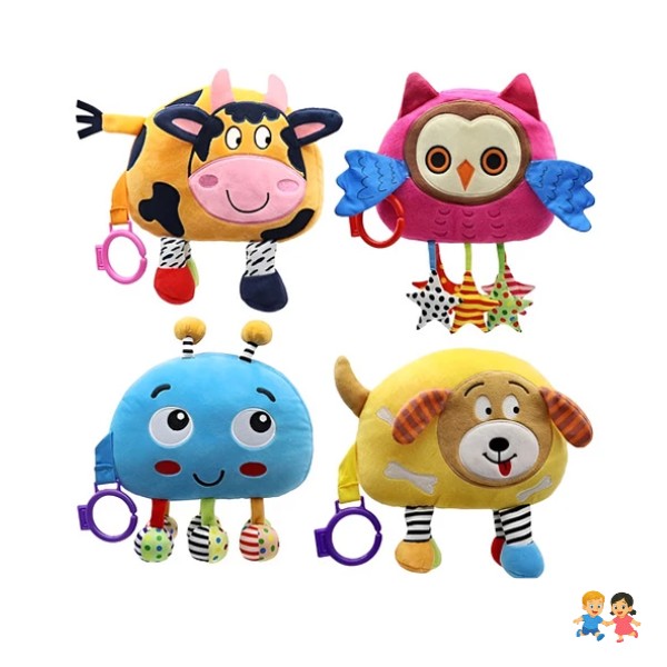 Libro De Tela Interactivo Sensorial Para Bebe Y Niños.