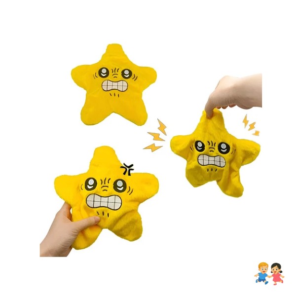 Peluche Chiikawa Estrella Gruñona Movimiento.