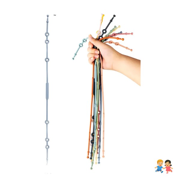 Cadena Para Chupete De Bebé, Correas De Seguridad Silicona.
