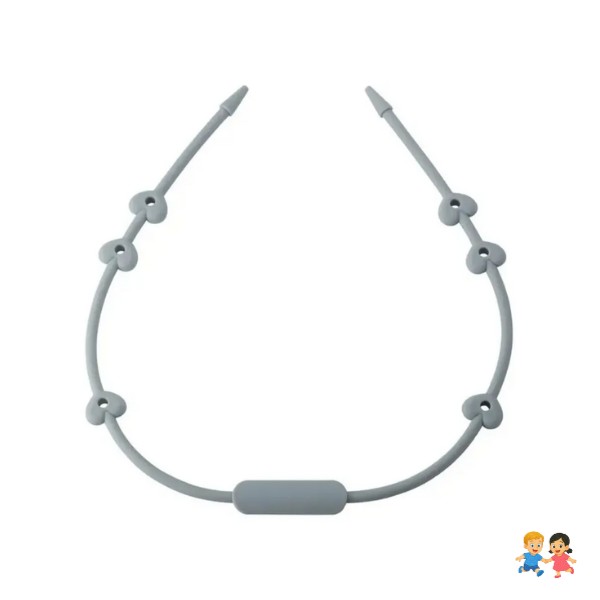 Cadena Para Chupete De Bebé, Correas De Seguridad Silicona.