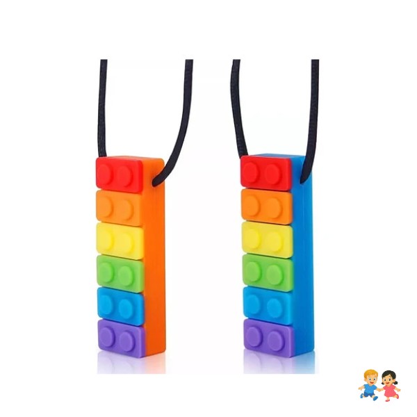 Collar Sensorial Mordedor Déficit Atencional Autismo Tea Ct.