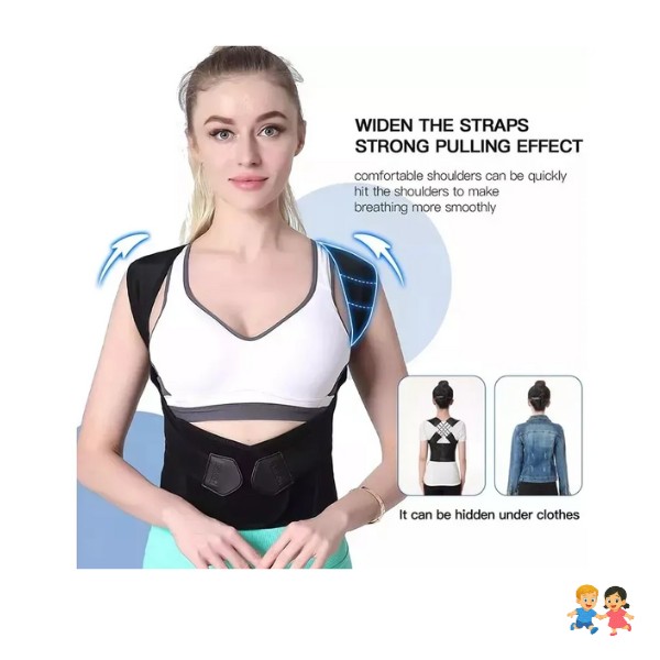 Chaleco Unisex Corrector Postura.