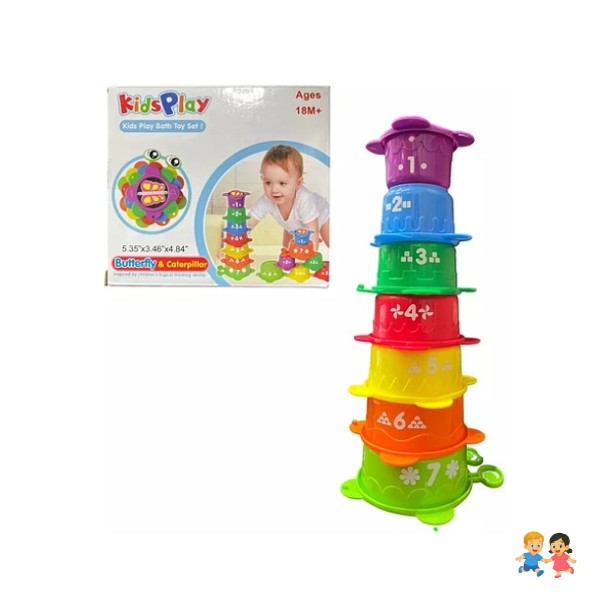 Vasos Apilables Juego Para Bebés Y Niños.