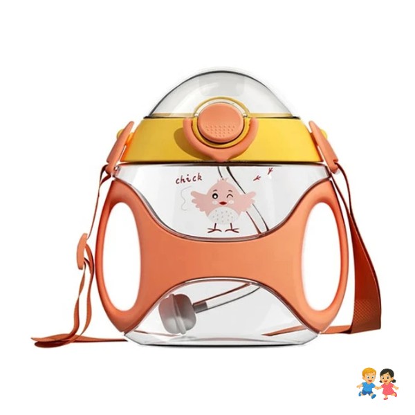 Vaso Entrenamiento Con Bombilla Y Asas Para Bebe Y Niños.