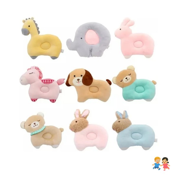 Almohada Cojín Bebe Recién Nacido Cabeza Plana Ergonómico.