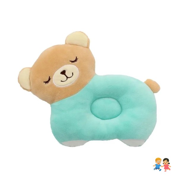 Almohada Cojín Bebe Recién Nacido Cabeza Plana Ergonómico.