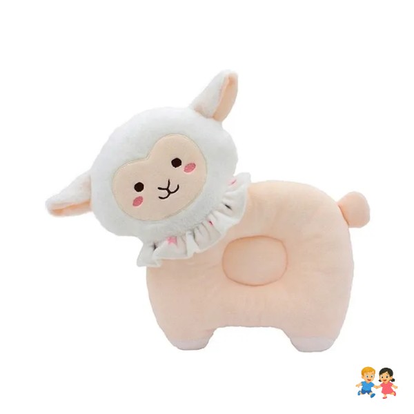 Almohada Cojín Bebe Recién Nacido Cabeza Plana Ergonómico.