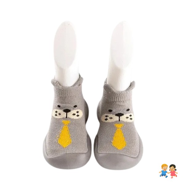 Calcetines Con Suela De Goma Antideslizante Niño Y Niña.