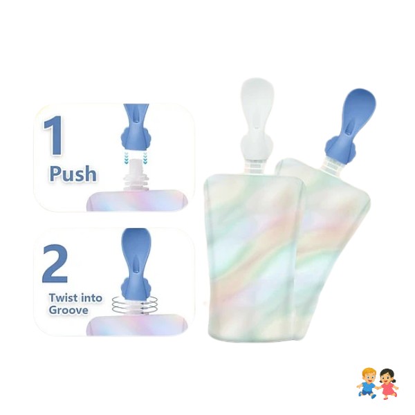 Set De Cucharas Para Bolsas De Alimentación.