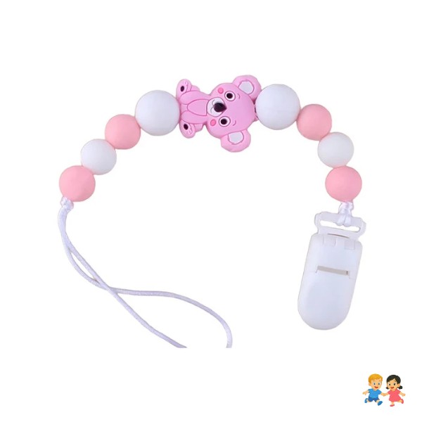 Portachupetes Personalizados Silicona Libre De Bpa.
