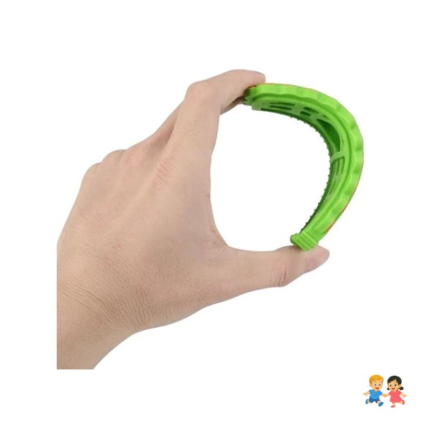 Mordedor Sensorial Silicona Bebé Control Libre Bpa Dino