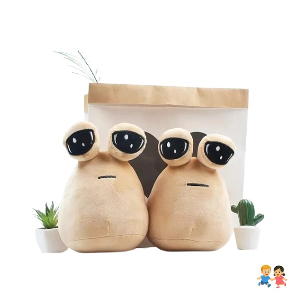 Peluche Pou Triste Mascota Virtual 22 Cm.