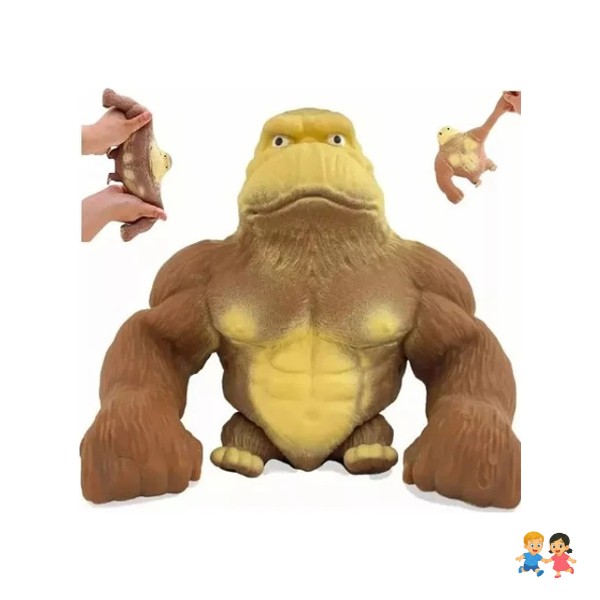Monkey World, juguete de descompresión suave de látex de gorila.