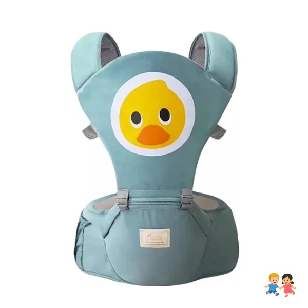 Porta Bebés Con Dibujo De Animales Y Soporte De Cintura.