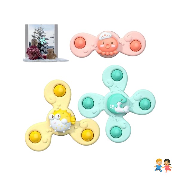 Juguete Spinner - Pot It Multiusos Para Bebes Y Niño.