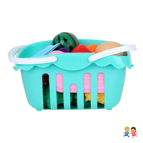 Juguete Didáctico De Comida, Frutas Con Velcro