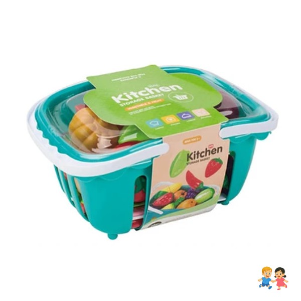Juguete Didáctico De Comida, Frutas Con Velcro