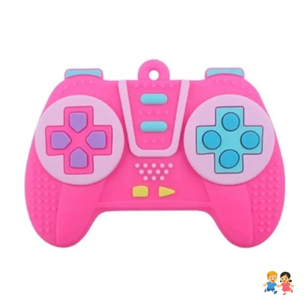 Mordedor Sensorial Silicona Control Joysticks Bebés.