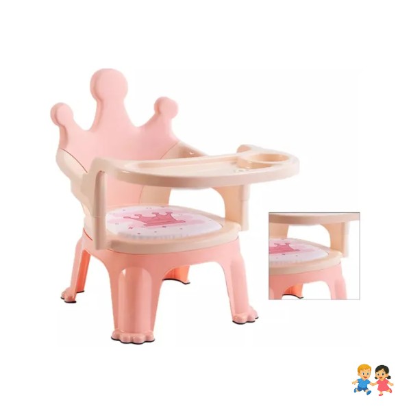 Silla De Comer Para Niños Y Bebes 2 En 1 Multiuso.