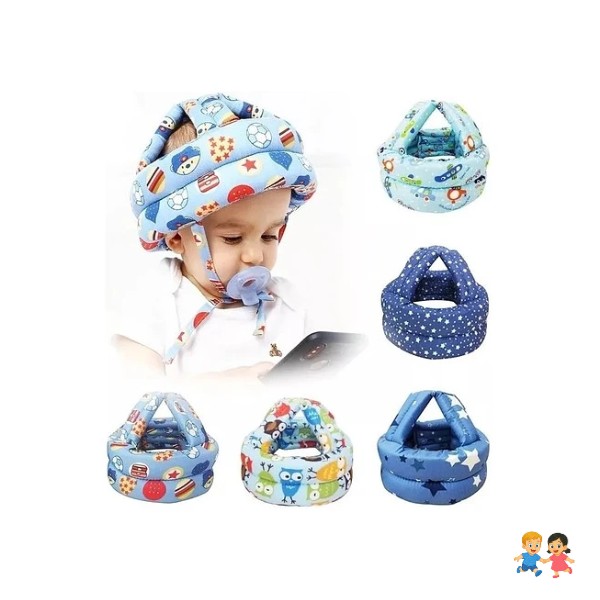 Casco Gorro Protector Acolchado Anti Golpes Para Bebe.