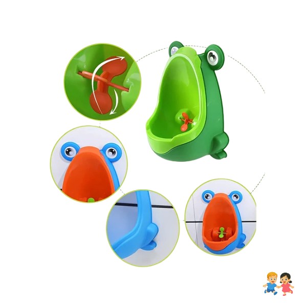 Urinario De Entrenamiento Baby Toilet Frog.