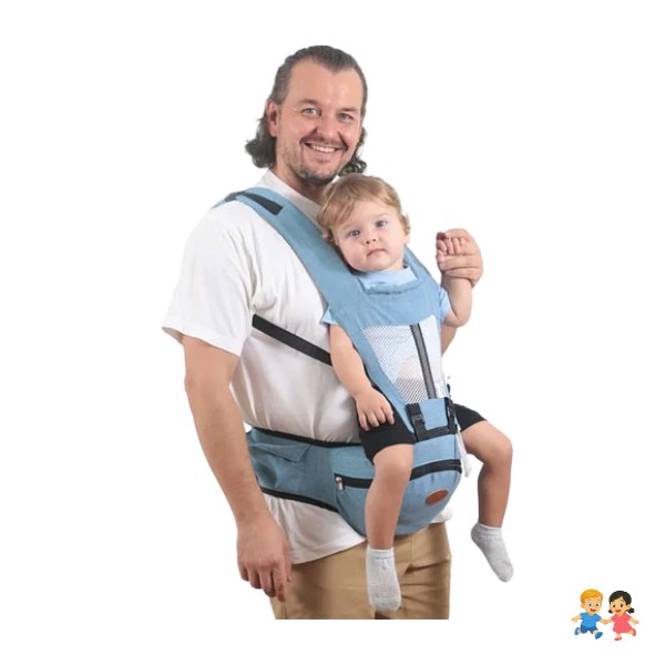 Porta Bebe Ergonómico 3 En 1 Multifuncional Mochila Infantil.