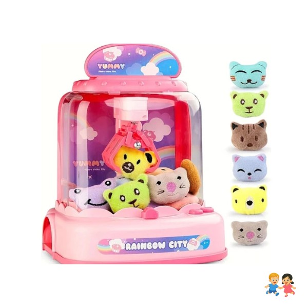 Máquina Saca Peluches Y Sorpresas Mini Sorpresas En Casa.