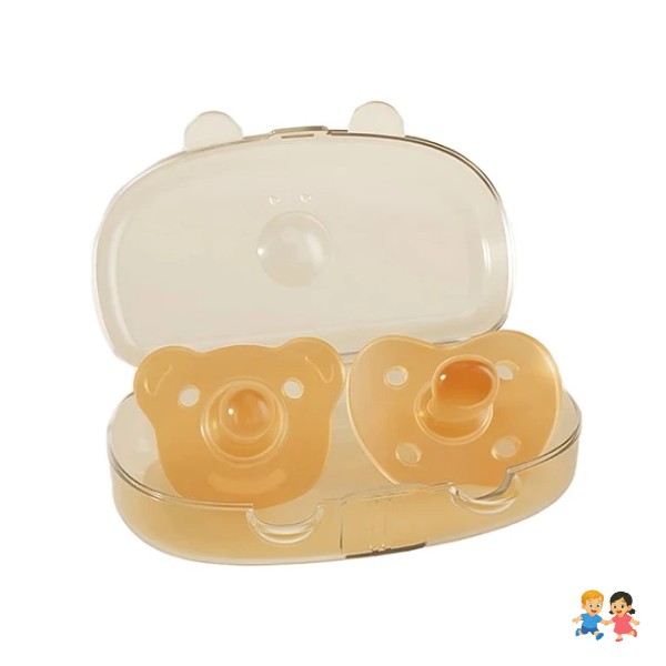 Caja Protectora Para Guardar Chupete Bebé Chupete Caja 2pcs