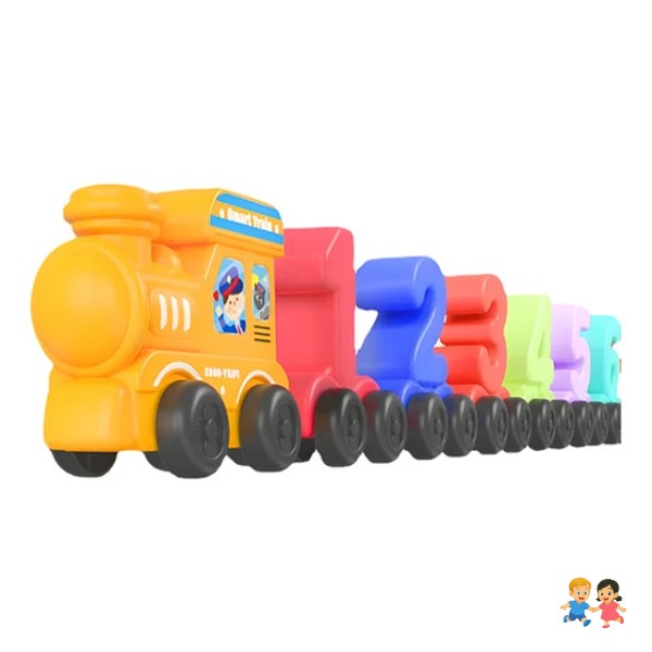 Juego De Tren De Números Magnéticos Juguetes Educativo.