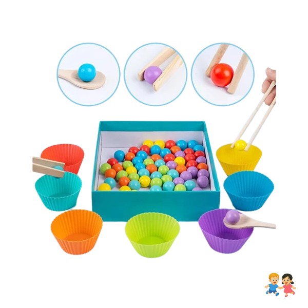 Cuenta Conteo Juguete Montessori Material Didáctico.