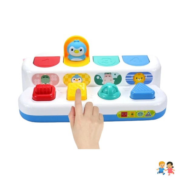 Juego Pop Up Didáctico Animales Montessori Primera Infancia.