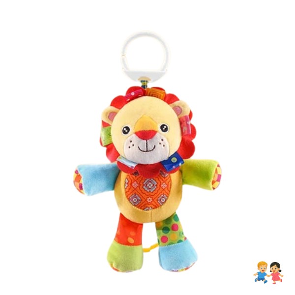 Juego Colgante Peluche Estimulante Bebe Muñeco Con Mordedor.