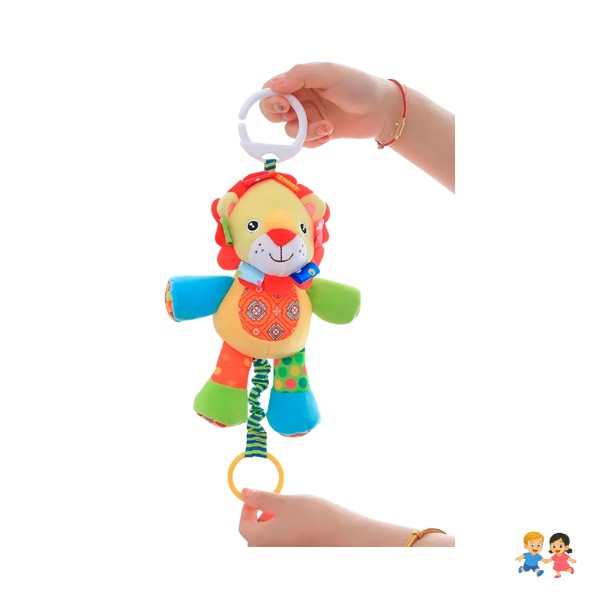 Juego Colgante Peluche Estimulante Bebe Muñeco Con Mordedor.
