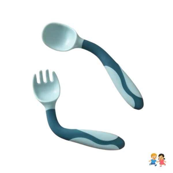 Pack Cuchara Y Tenedor Flexible + Cajita