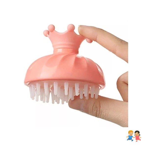 Esponja Silicona Masajeador Baño Niño Con Dispensador