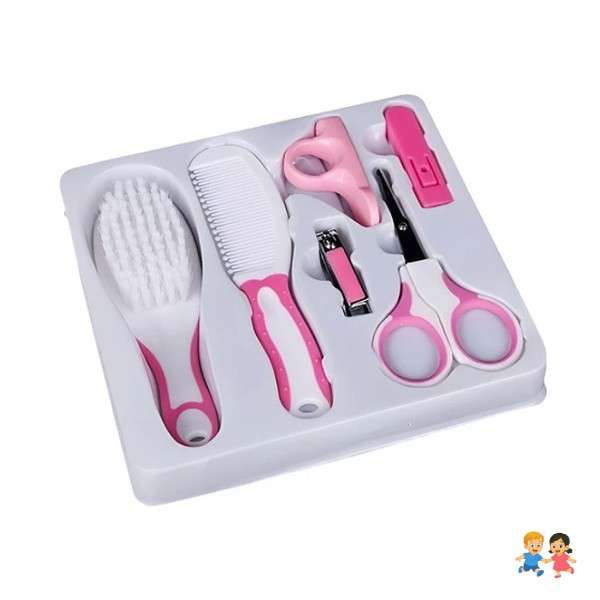 Kit De Aseo Y Cuidado Personal Para Bebés Manicura 6psc.