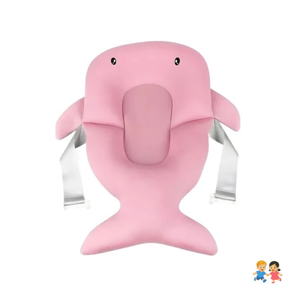 Hamaca Malla Para Bañera Tina De Bebe Pez Asiento.