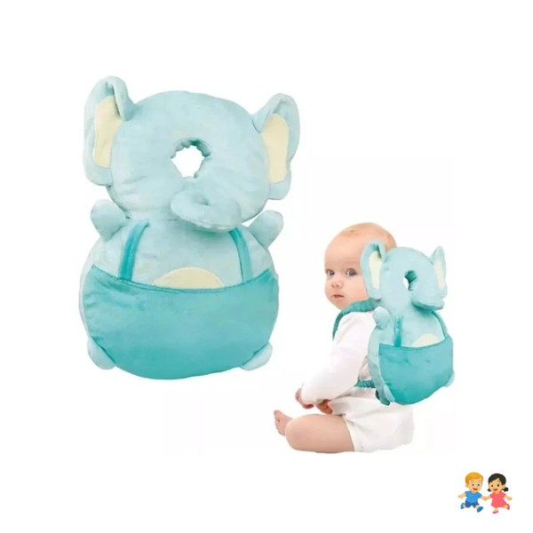 Almohada Protectora Para Bebé Mochila Anticaída Antigolpes