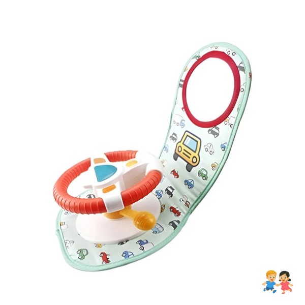 Juguete Volante Simulación Auto Entretenimiento Niño Y Bebe.