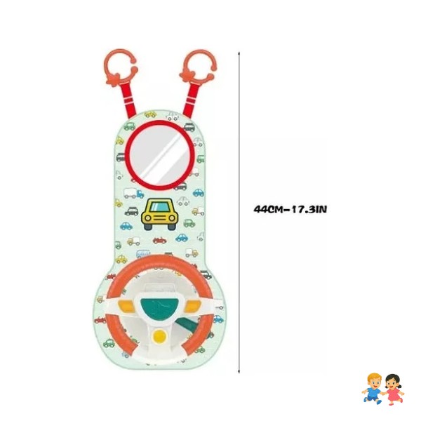 Juguete Volante Simulación Auto Entretenimiento Niño Y Bebe.