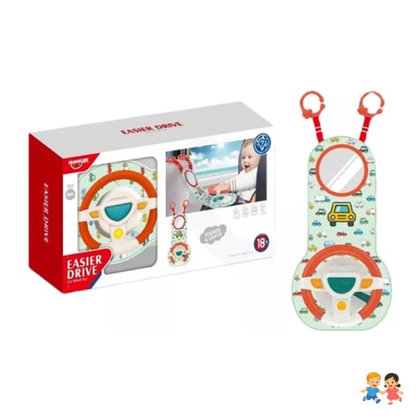 Juguete Volante Simulación Auto Entretenimiento Niño Y Bebe.