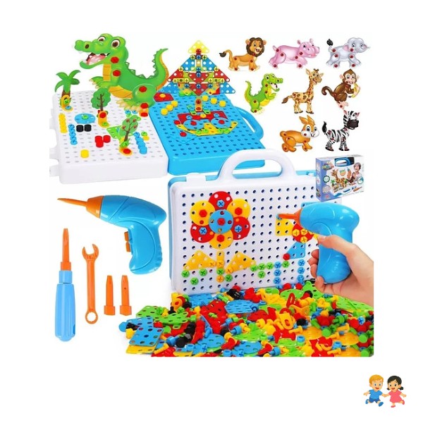 Maleta Interactiva De Herramientas Para Niños Juego.