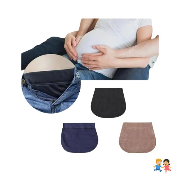Extensor De Pantalón Tallas Grandes Embarazo Tela Resistente.