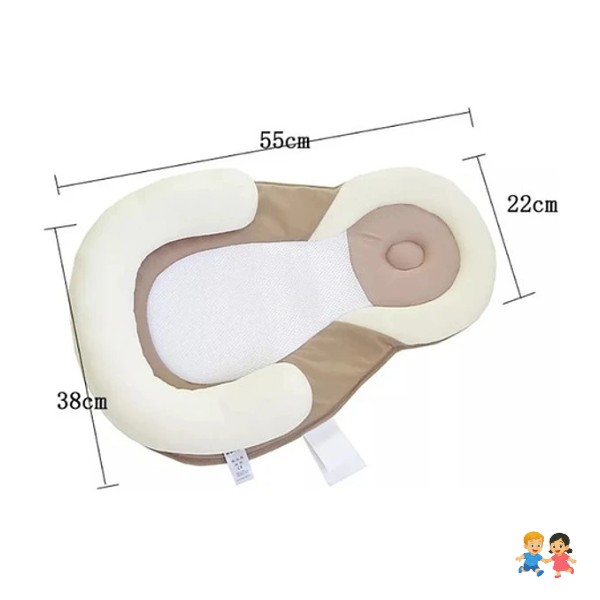 Cojín Almohada Antivuelco Ergonómico Bebes.