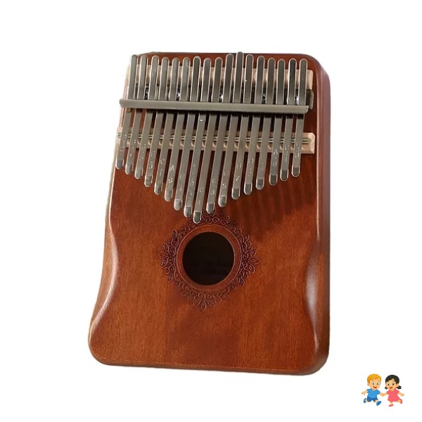 Kalimba Instrumento Musical 17 Tonos De Madera.