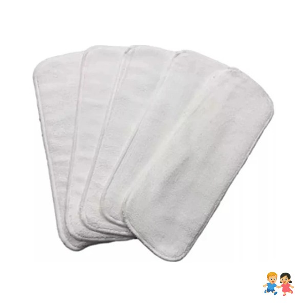 Pack X5 Insertos Pañales Ecológicos.