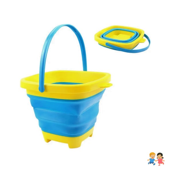 Balde Plegable Para La Playa Con Accesorios Para Niños/bebés.