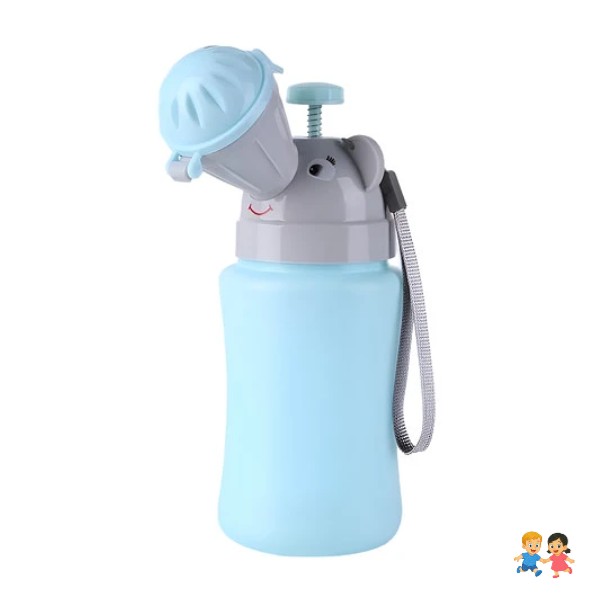 Urinario Infantil Portátil Niños Viajes Salidas Tipo Botella.